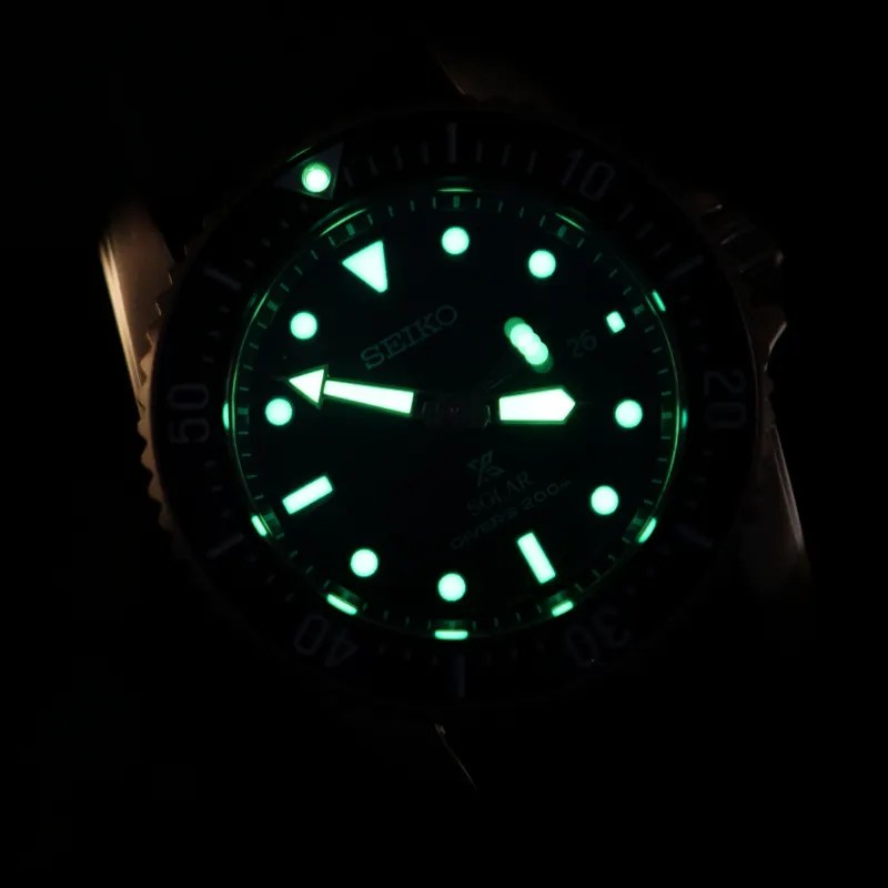 Seiko Prospex Solar Scuba Diver's Solicone Men’s Watch- SNE586P1